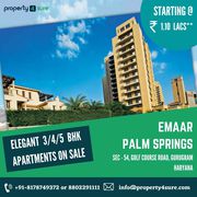 Apartments in Gurgaon - Emaar Palm Springs for Rent